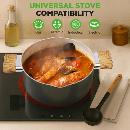 Home Kitchen Cookware Set NCCWST14WDBK