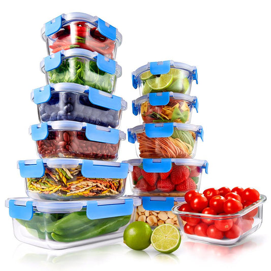 High Borosilicate Glass Food Container NCGLBU