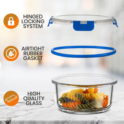 High Borosilicate Glass Food Container NCGLBU