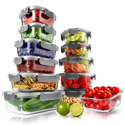 High Borosilicate Glass Food Container NCGLGY