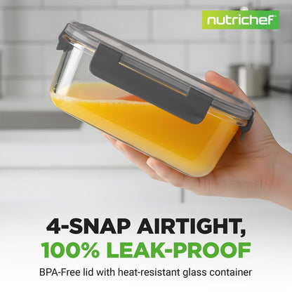 High Borosilicate Glass Food Container NCGLGY