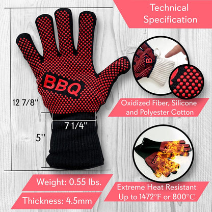 BBQ Grill Gloves NCGRGLV03.5
