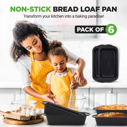 Non-Stick Loaf Pan NCLP6BK