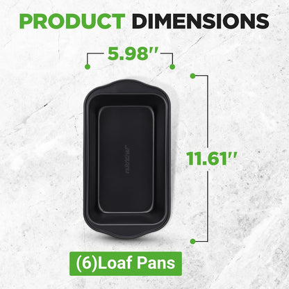 Non-Stick Loaf Pan NCLP6BK