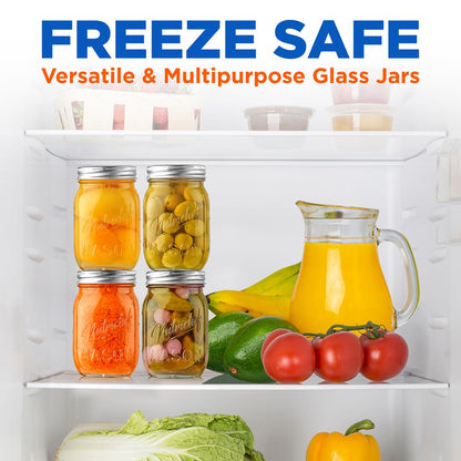 Glass Mason Jars NCMSJ2