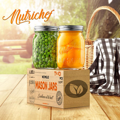 Glass Mason Jars NCMSJ2