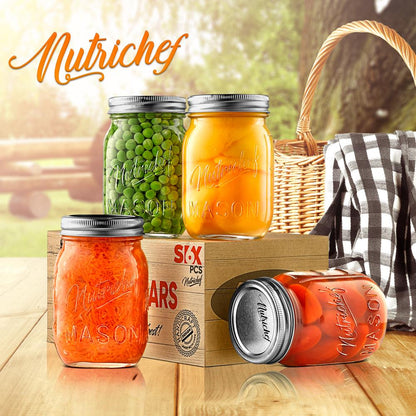 Glass Mason Jars NCMSJ4