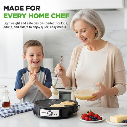 Reversible Crepe and Pancake Maker NCPCRM13