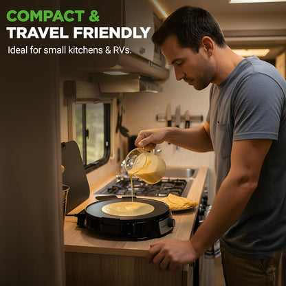 Reversible Crepe and Pancake Maker NCPCRM13