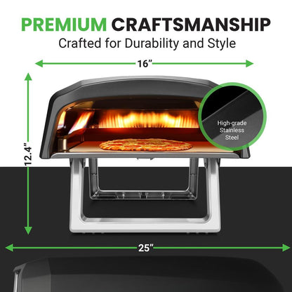 Portable Outdoor Pizza Oven NCPIZOVN