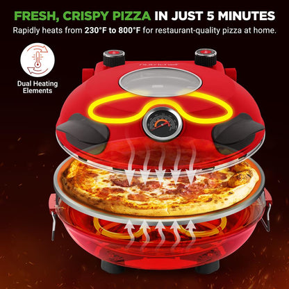 Countertop Pizza Maker NCPZTP120RD