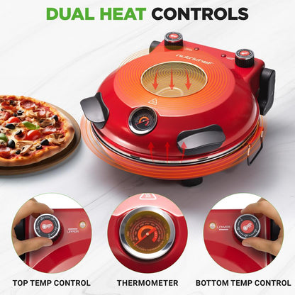 Countertop Pizza Maker NCPZTP120RD