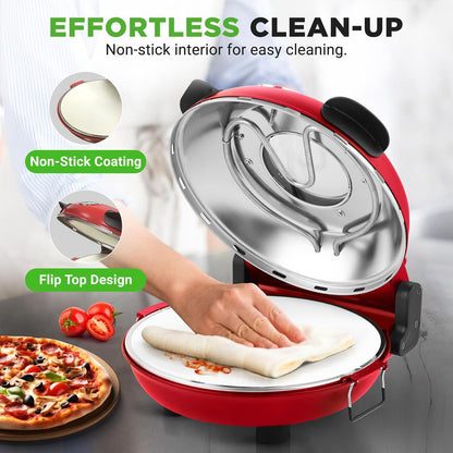 Countertop Pizza Maker NCPZTP120RD