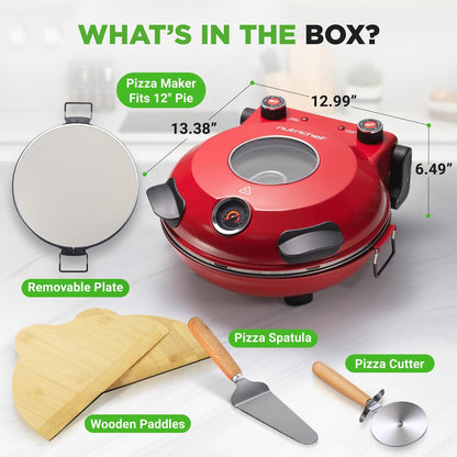 Countertop Pizza Maker NCPZTP120RD