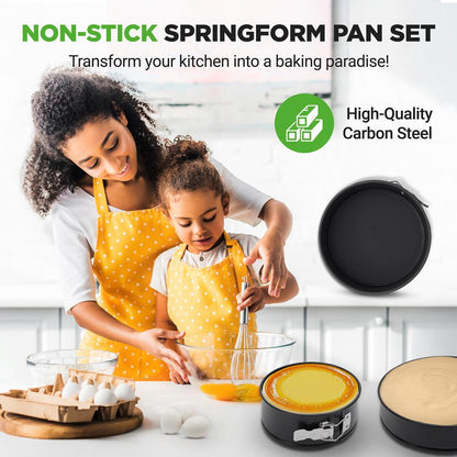 3-Piece Springform Pan NCSF3BK