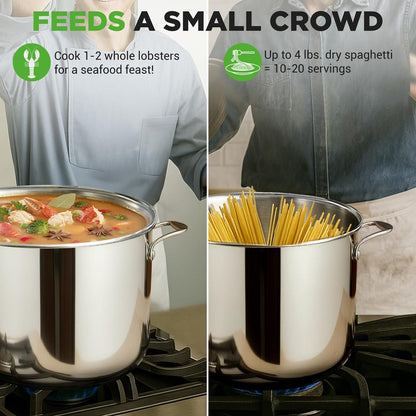 Stainless Steel Cookware Stockpot NCSP12