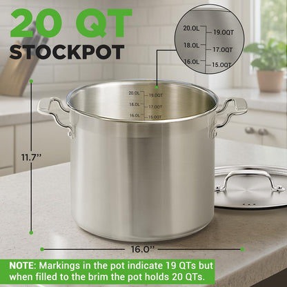 Stainless Steel Cookware Stockpot NCSPT20Q