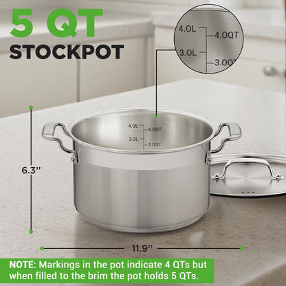 Stainless Steel Cookware Stockpot NCSPT5Q