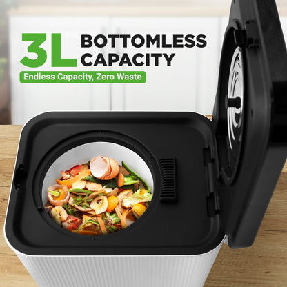 Electric Kitchen Composter NCVK9112BWH