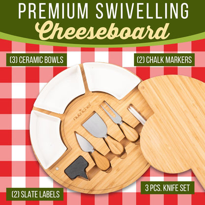 Cheese Board Food Serving Set PKCZBD72
