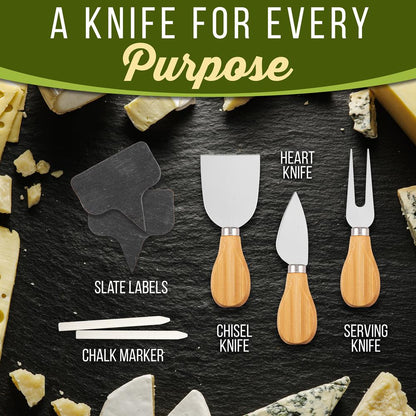 Cheese Board Food Serving Set PKCZBD72