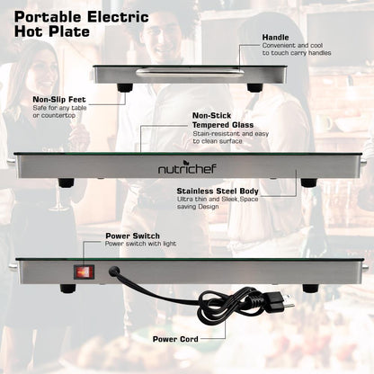 Warming Tray, Plug-in Food Warmer PKWTR45