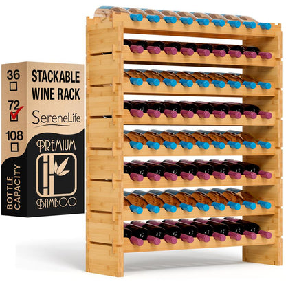 Stackable Wine Storage Rack SLWMDSF226