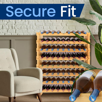 Stackable Wine Storage Rack SLWMDSF226