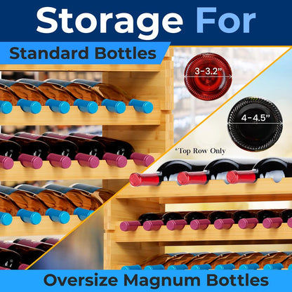 Stackable Wine Storage Rack SLWMDSF226