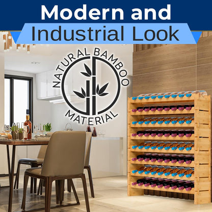 Stackable Wine Storage Rack SLWMDSF226