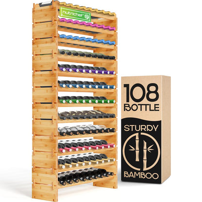 12 Tier Wine Shelf SLWMDSF960